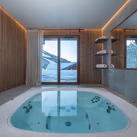 Dağ evi De Luxe Avec Jacuzzi Et Vues Panoramiques A 1650 - Fr-1-563-133 Courchevel