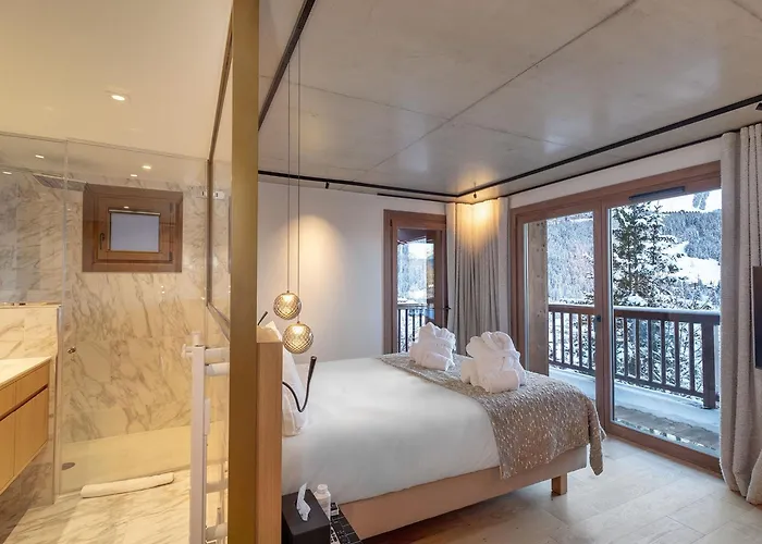 De Luxe Avec Jacuzzi Et Vues Panoramiques A 1650 - Fr-1-563-133 谷雪维尔