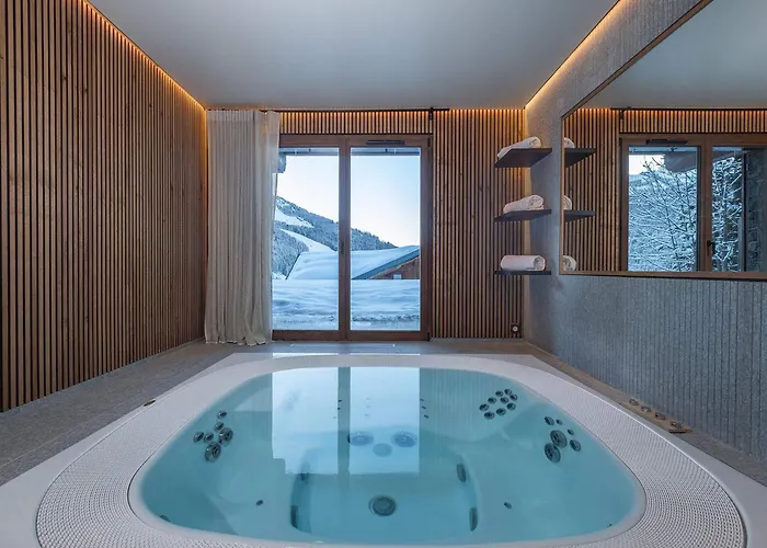 De Luxe Avec Jacuzzi Et Vues Panoramiques A 1650 - Fr-1-563-133 Alpehytte